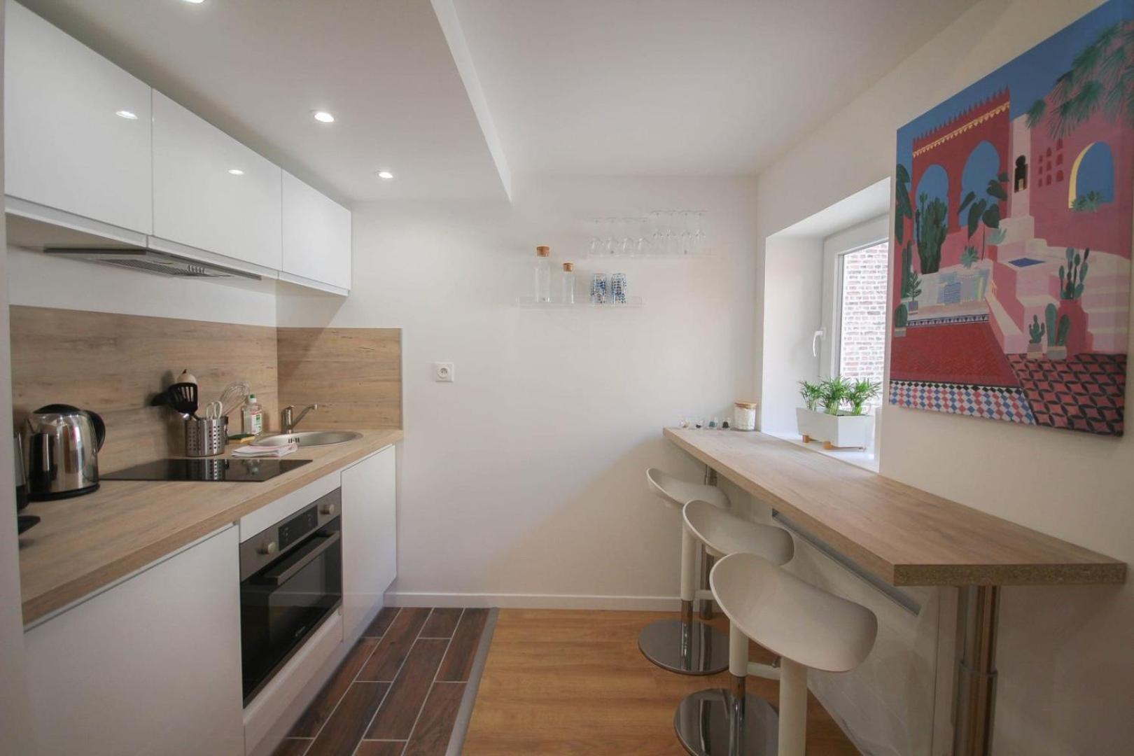 Bright, Fully-Equipped Apartment In Central Lille Ngoại thất bức ảnh
